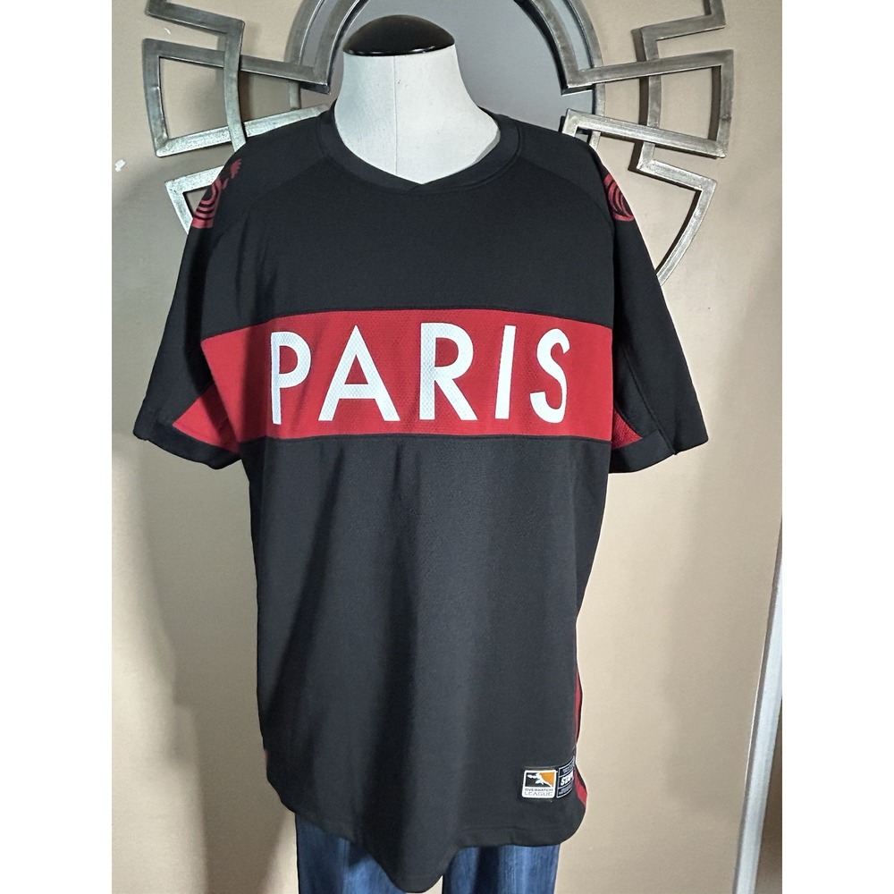 Blizzard Overwatch League Paris Eternal Fanatics Jersey XL Black Staple Design